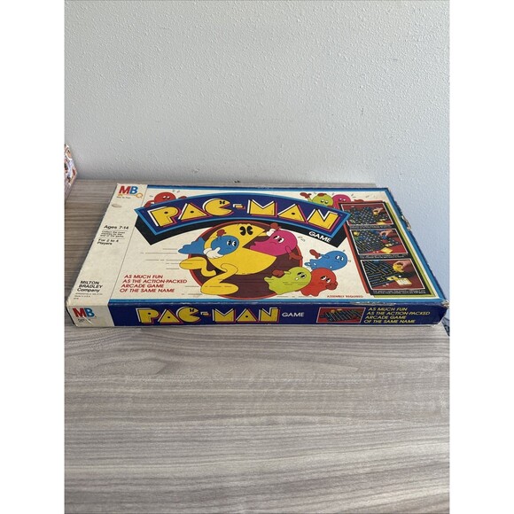 Vintage 1980 Milton Bradley Pac-Man Board Game - Complete CIB Pac Man Arcade - Picture 6 of 13